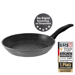 Stoneline 6843 Frying Pan, 26 cm, Gas , electric, ceramic, induction, Grey, Non-stick coating, Fixed