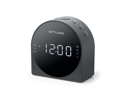 Muse Dual Alarm Clock radio PLL M-185CR AUX in, Muse Dual Alarm Clock radio PLL M-185CR AUX in,