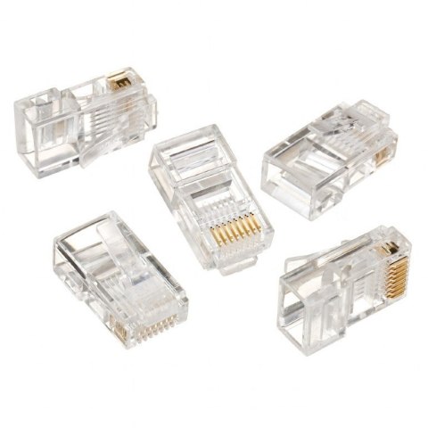Cablexpert Modular plug 8P8C for solid LAN cable CAT5, UTP, 10 pcs. per bag Cablexpert Modular plug 8P8C for solid LAN cable CAT5, UTP, 10 pcs. per bag