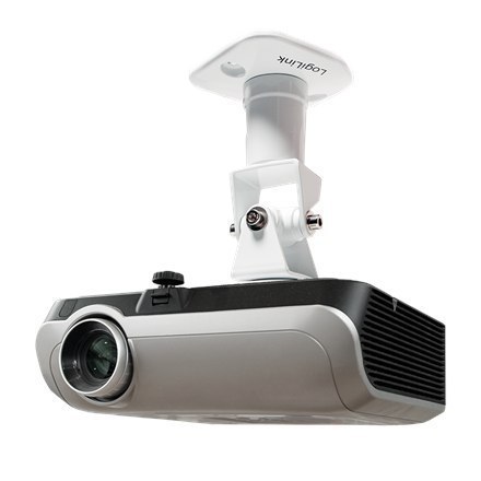 Logilink BP0003 Projector mount, ceiling, universal, 220 mm, white Logilink BP0003 Projector mount, ceiling, universal, 220 mm, white
