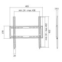 Logilink BP0009 TV Wall mount, 32-55", fix, 19,5mm Logilink BP0009 TV Wall mount, 32-55", fix, 19,5mm