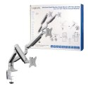 Logilink BP0043 Dual Monitor Desk mount, 13"-32",gas spring, aluminum Logilink BP0043 Dual Monitor Desk mount, 13"-32",gas spring, aluminum