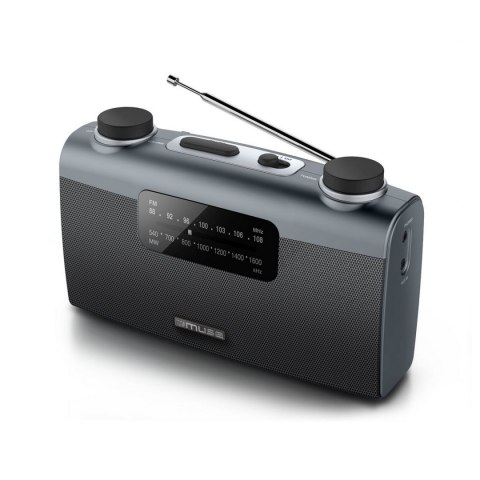 Muse Portable radio M-058R Black, AUX in Muse Portable radio M-058R Black, AUX in