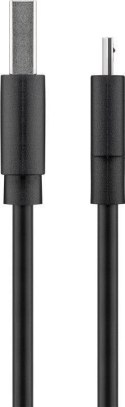 Goobay Micro USB charging and sync cable 46800 Black, USB 2.0 micro male (type B), USB 2.0 male (type A) Goobay Micro USB charging and sync cable 46800 Black, USB 2.0 micro male (type B), USB 2.0 male (type A)