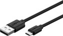 Goobay Micro USB charging and sync cable 46800 Black, USB 2.0 micro male (type B), USB 2.0 male (type A) Goobay Micro USB charging and sync cable 46800 Black, USB 2.0 micro male (type B), USB 2.0 male (type A)