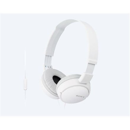 Sony MDRZX110APW.CE7 Headband/On-Ear, Microphone, White