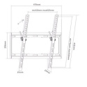 Sunne Wall, Tilt, VESA 200 x 200, 400 x 200, 300 x 300, 400 x 400 mm, Black Sunne Wall, Tilt, VESA 200 x 200, 400 x 200, 300 x 300, 400 x 400 mm, Black
