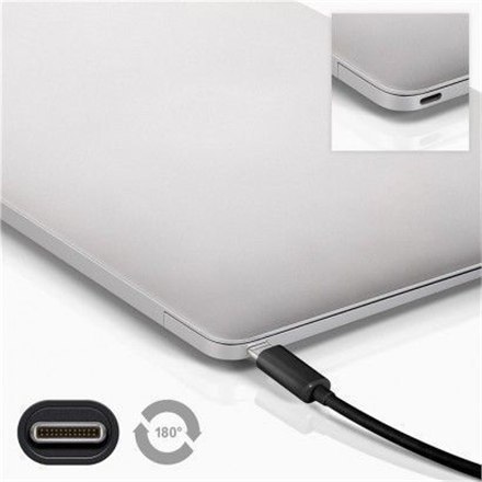 Goobay USB-C 3.1 generation 1 cable 66509 3 m, Black Goobay USB-C 3.1 generation 1 cable 66509 3 m, Black