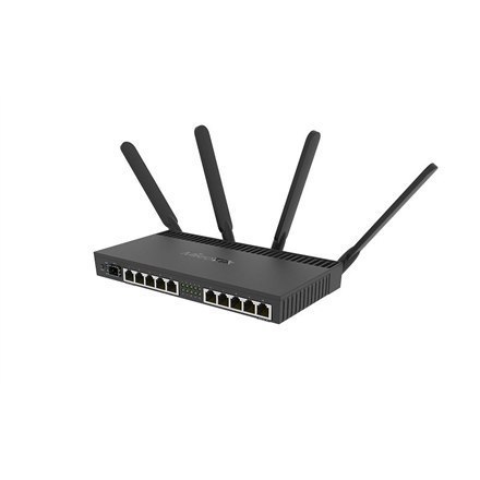MikroTik RB4011iGS+5HacQ2HnD-IN 802.11ac, 10/100/1000 Mbit/s, Ethernet LAN (RJ-45) ports 10, Mesh Support No, MU-MiMO Yes, No mo MikroTik RB4011iGS+5HacQ2HnD-IN 802.11ac, 10/100/1000 Mbit/s, Ethernet LAN (RJ-45) ports 10, Mesh Support No, MU-MiMO Yes, No mo