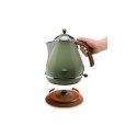 Delonghi KBOV 2001.GR Kettle Kettle, Green, 2000 W, 360° rotational base, 1.7 L Delonghi KBOV 2001.GR Kettle Kettle, Green, 2000 W, 360° rotational base, 1.7 L