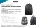 Asus NEREUS Fits up to size 16 ", Black, Backpack Asus NEREUS Fits up to size 16 ", Black, Backpack