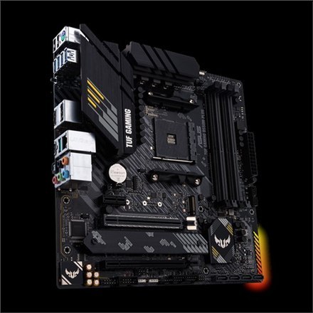 Asus TUF Gaming B550M-Plus Memory slots 4, Processor family AMD, Micro ATX, DDR4, Processor socket AM4, Chipset AMD B Asus TUF Gaming B550M-Plus Memory slots 4, Processor family AMD, Micro ATX, DDR4, Processor socket AM4, Chipset AMD B