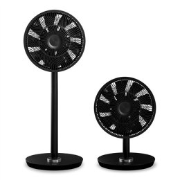 Duux Smart Fan Whisper Flex Stand Fan, Timer, Number of speeds 26, 3-27 W, Oscillation, Diameter 34 cm, Black