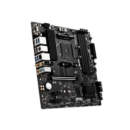MSI B550M PRO-VDH WIFI Processor family AMD, Processor socket AM4, DDR4, Memory slots 4, Chipset AMD B, Micro ATX MSI B550M PRO-VDH WIFI Processor family AMD, Processor socket AM4, DDR4, Memory slots 4, Chipset AMD B, Micro ATX