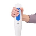 Braun MultiQuick 3 Hand Blender, 700 W, Material jar(s) Plastic, 0.6 L, Number of speeds 2, Shaft material Plastic, White/Blue Braun MultiQuick 3 Hand Blender, 700 W, Material jar(s) Plastic, 0.6 L, Number of speeds 2, Shaft material Plastic, White/Blue