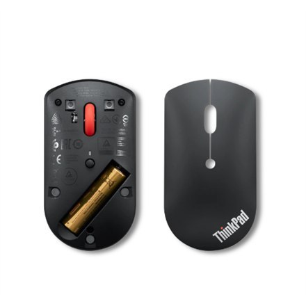 Lenovo ThinkPad Bluetooth Silent Mouse Black, Bluetooth 5.0 Lenovo ThinkPad Bluetooth Silent Mouse Black, Bluetooth 5.0
