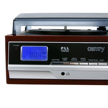 Camry Turntable CR 1168 Bluetooth, USB port, AUX in, Brown Camry Turntable CR 1168 Bluetooth, USB port, AUX in, Brown