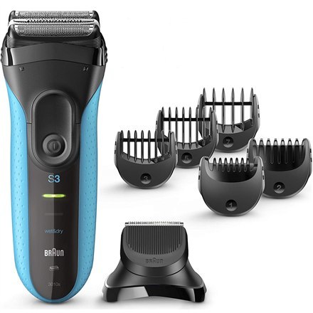Braun Shaver with trimmer Series 3 Shave&Style 3010BT Cordless, Charging time 1 h, Operating time 45 min, Wet use, NiMH, Number Braun Shaver with trimmer Series 3 Shave&Style 3010BT Cordless, Charging time 1 h, Operating time 45 min, Wet use, NiMH, Number