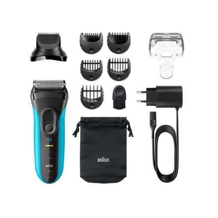 Braun Shaver with trimmer Series 3 Shave&Style 3010BT Cordless, Charging time 1 h, Operating time 45 min, Wet use, NiMH, Number Braun Shaver with trimmer Series 3 Shave&Style 3010BT Cordless, Charging time 1 h, Operating time 45 min, Wet use, NiMH, Number
