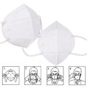 Sponge Respirator, disposable protective mask FFP2, 2 pcs. Sponge Respirator, disposable protective mask FFP2, 2 pcs.