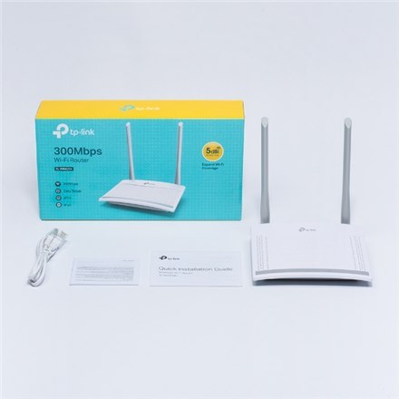 TP-LINK Router TL-WR820N 802.11n, 300 Mbit/s, 10/100 Mbit/s, Ethernet LAN (RJ-45) ports 2, MU-MiMO Yes, Antenna type External TP-LINK Router TL-WR820N 802.11n, 300 Mbit/s, 10/100 Mbit/s, Ethernet LAN (RJ-45) ports 2, MU-MiMO Yes, Antenna type External