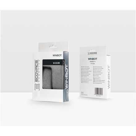 Ecovacs Cleaning Pads for WINBOT X W-CC2B 2 pc(s), Grey Ecovacs Cleaning Pads for WINBOT X W-CC2B 2 pc(s), Grey