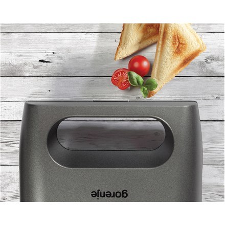 Gorenje Sandwich maker SM703GCG Number of plates 3, Number of sandwiches 2, 700 W, Diameter 10 x 20 cm, Grey Gorenje Sandwich maker SM703GCG Number of plates 3, Number of sandwiches 2, 700 W, Diameter 10 x 20 cm, Grey