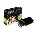 MSI GT 710 2GD3H LP NVIDIA, 2 GB, GeForce GT 710, DDR3, PCI Express 2.0 x16 (uses x8), HDMI ports quantity 1, Memory clock speed MSI GT 710 2GD3H LP NVIDIA, 2 GB, GeForce GT 710, DDR3, PCI Express 2.0 x16 (uses x8), HDMI ports quantity 1, Memory clock speed