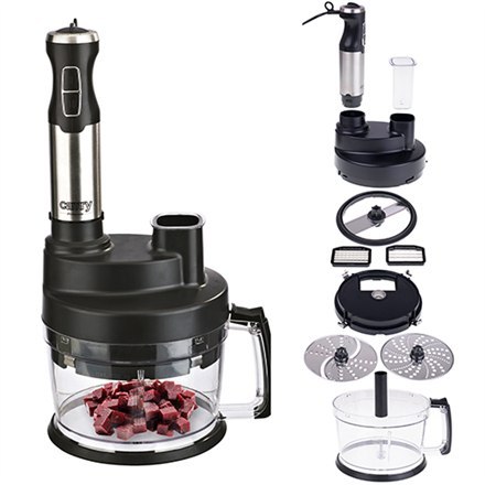 Camry Blender CR 4623 Hand Blender, 1600 W, Plastic, 0.6 L, Ice crushing, Mini chopper, Black/Stainless steel Camry Blender CR 4623 Hand Blender, 1600 W, Plastic, 0.6 L, Ice crushing, Mini chopper, Black/Stainless steel