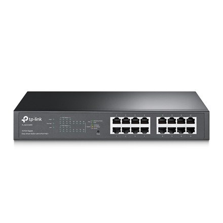 TP-LINK Switch TL-SG1016PE Web Managed, Rack Mountable, 1 Gbps (RJ-45) ports quantity 16, PoE+ ports quantity 8 TP-LINK Switch TL-SG1016PE Web Managed, Rack Mountable, 1 Gbps (RJ-45) ports quantity 16, PoE+ ports quantity 8