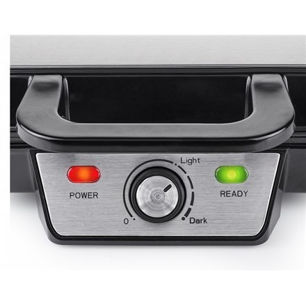 Tristar Waffle maker WF-2195 Belgium, Number of waffles 2, 1000 W, Stainless steel Tristar Waffle maker WF-2195 Belgium, Number of waffles 2, 1000 W, Stainless steel