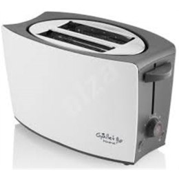 Gallet Toaster GALGRI219 White/Grey, Plastic, Number of slots 2, Number of power levels 8 levels