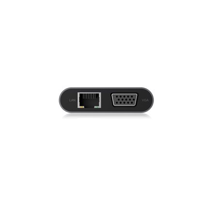 Icy Box IB-DK4040-CPD USB Type-C™ DockingStation with two video interfaces Icy Box IB-DK4040-CPD USB Type-C™ DockingStation with two video interfaces