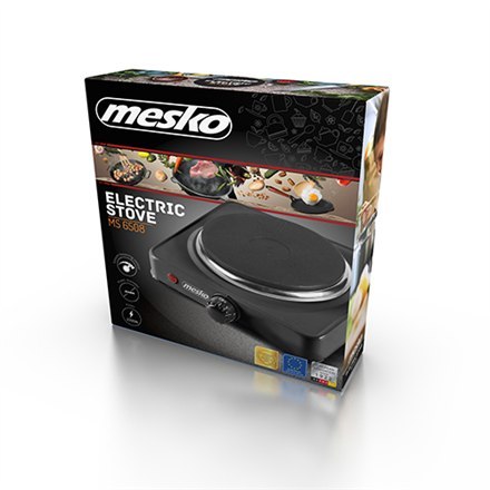 Mesko Hob MS 6508 Number of burners/cooking zones 1, Black, Table top, Electric Mesko Hob MS 6508 Number of burners/cooking zones 1, Black, Table top, Electric