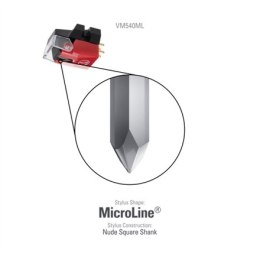 Audio Technica VM540ML Dual Moving Magnet Stereo Cartridge with MicroLine Stylus