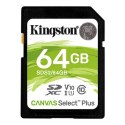 Kingston Canvas Select Plus UHS-I 64 GB, SDXC, Flash memory class 10 Kingston Canvas Select Plus UHS-I 64 GB, SDXC, Flash memory class 10