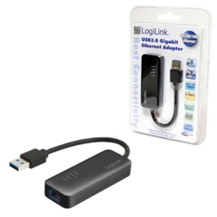 Logilink UA0184, USB 3.0 to Gigabit Ethernet Adapter Logilink Logilink UA0184, USB 3.0 to Gigabit Ethernet Adapter Logilink