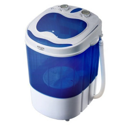 Adler Pralka AD 8051 Top loading, Washing capacity 3 kg, Unspecified RPM, Unspecified, Depth 37 cm, Width 38 cm, Biały/