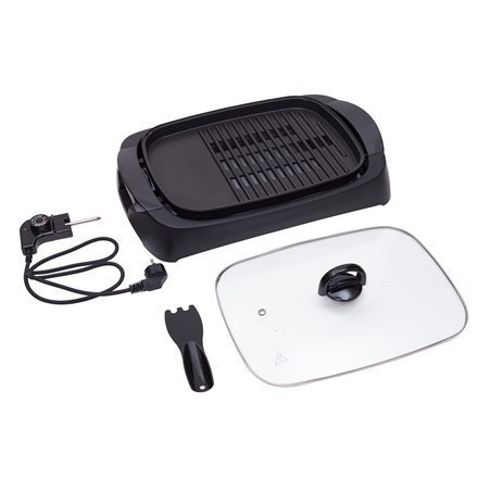Adler Electric Grill AD 6610 Table, 3000 W, Black, Glass lid Adler Electric Grill AD 6610 Table, 3000 W, Black, Glass lid
