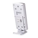 Mesko MS 1177 Weather station, White, Colorful Digital Display, Remote Sensor Mesko MS 1177 Weather station, White, Colorful Digital Display, Remote Sensor