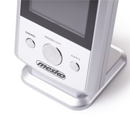 Mesko MS 1177 Weather station, White, Colorful Digital Display, Remote Sensor Mesko MS 1177 Weather station, White, Colorful Digital Display, Remote Sensor
