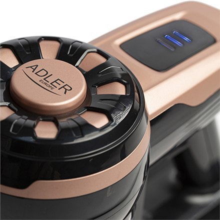 Adler Vacuum Cleaner AD 7044 Cordless operating, Handstick and Handheld, 22.2 V, Operating time (max) 40 min, Bronze Adler Vacuum Cleaner AD 7044 Cordless operating, Handstick and Handheld, 22.2 V, Operating time (max) 40 min, Bronze