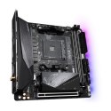 Gigabyte B550I AORUS PRO AX 1.0 Processor family AMD, Processor socket AM4, DDR4 DIMM, Memory slots 2, Chipset AMD B, Mini ITX Gigabyte B550I AORUS PRO AX 1.0 Processor family AMD, Processor socket AM4, DDR4 DIMM, Memory slots 2, Chipset AMD B, Mini ITX
