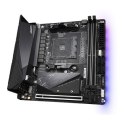 Gigabyte B550I AORUS PRO AX 1.0 Processor family AMD, Processor socket AM4, DDR4 DIMM, Memory slots 2, Chipset AMD B, Mini ITX Gigabyte B550I AORUS PRO AX 1.0 Processor family AMD, Processor socket AM4, DDR4 DIMM, Memory slots 2, Chipset AMD B, Mini ITX