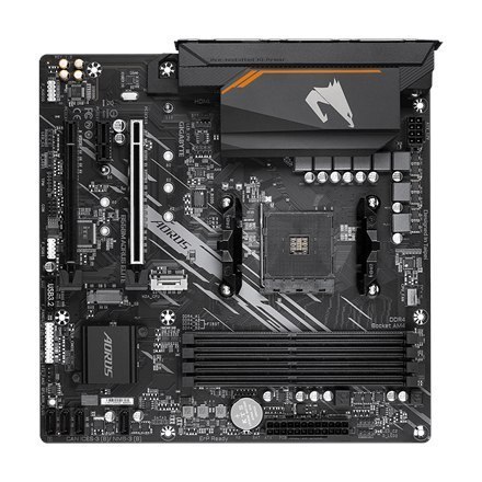 Gigabyte B550M AORUS ELITE 1.0 Processor family AMD, Processor socket AM4, DDR4 DIMM, Memory slots 4, Number of SATA connectors Gigabyte B550M AORUS ELITE 1.0 Processor family AMD, Processor socket AM4, DDR4 DIMM, Memory slots 4, Number of SATA connectors
