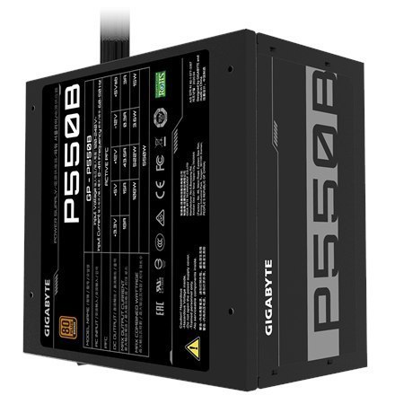 Gigabyte GP-P550B 550 W, 80 PLUS Bronze certified Gigabyte GP-P550B 550 W, 80 PLUS Bronze certified