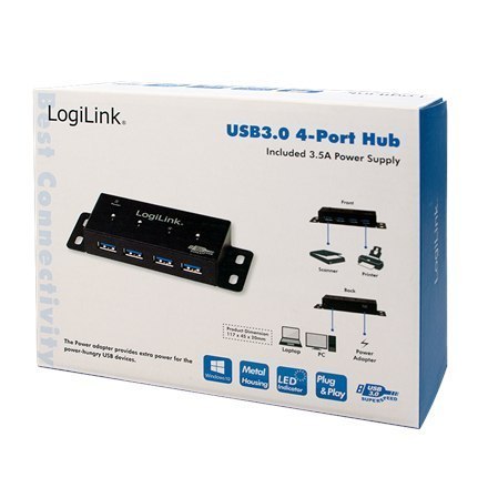 Logilink USB 3.0 Hub UA0149 Logilink USB 3.0 Hub UA0149