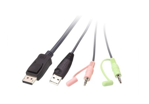 Aten USB DisplayPort Cable with Remote Port Selector CS22DP 2-Port KVM Switch Aten USB DisplayPort Cable with Remote Port Selector CS22DP 2-Port KVM Switch