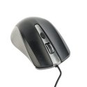 Gembird MUS-4B-01-GB Optical Mouse, Spacegrey/Black, USB Gembird MUS-4B-01-GB Optical Mouse, Spacegrey/Black, USB