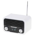 Adler Bluetooth Radio AD 1185 Display LCD, AUX in, White Adler Bluetooth Radio AD 1185 Display LCD, AUX in, White